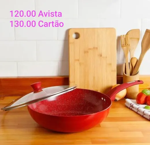 Frigideira Com Revestimento Cerâmico, Antiaderente 32CM