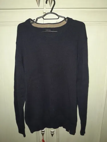 Suéter Blusão de Tricot Azul Marinho G Marfinno (Renner)