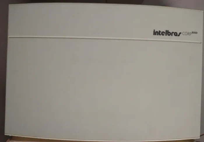 central pabx intelbras 8.000 6 troncos 20 ramais