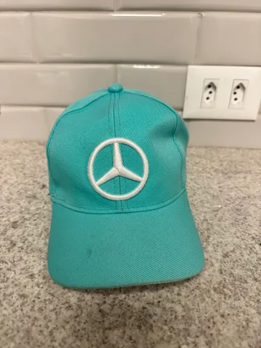 Boné Mercedes-AMG - Fórmula 1 - F1 - Azul Turquesa - Petronas Formula One