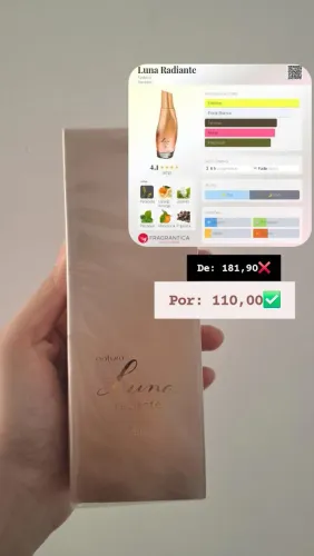 Perfume Luna Radiante Natura 75ml