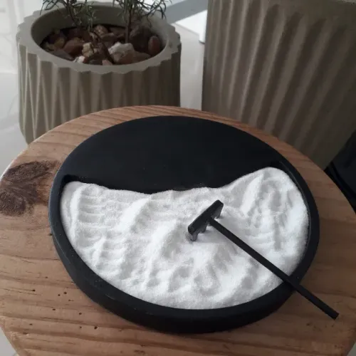 Jardim Zen Decoração Mística Relaxamento Esotérica Magia Altar Misticismo Escritório