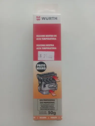 Cola de silicone de alta temperatura!