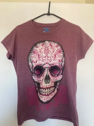 Camiseta Feminina Caveira Mexicana