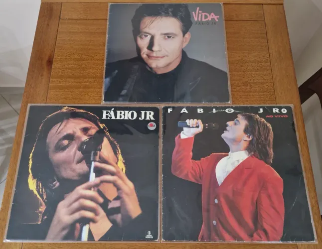 Lote LP Vinil Fabio Jr.