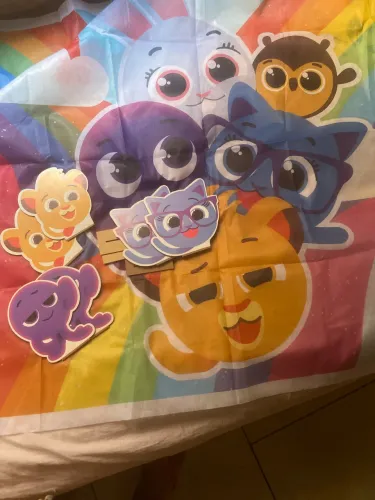 Painel de festa bolofofos