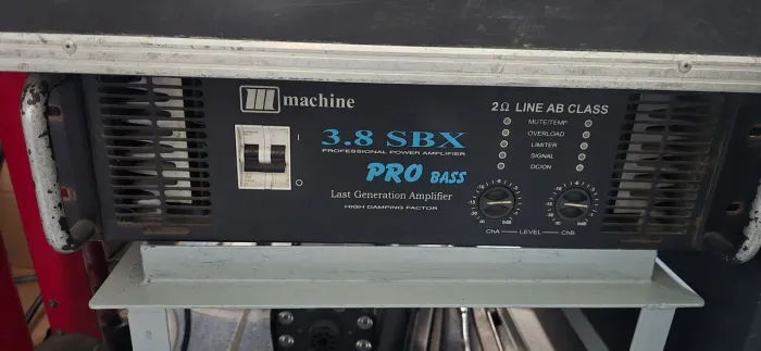 Potência para sub grave Machine 