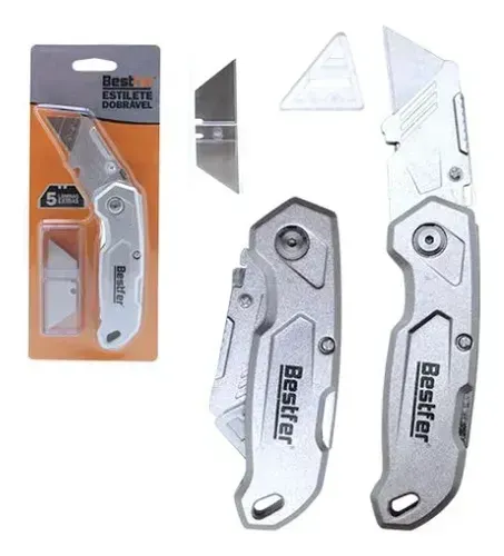 ESTILETE DOBRAVEL 6POL (COM CAPA PROTETORA) BESTFER