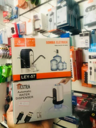 Sugador Elétrico para Garrafão - Galão Água - Recarregável
