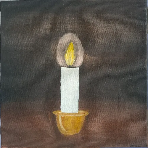 Quadro Pintura "Light in the Darkness"