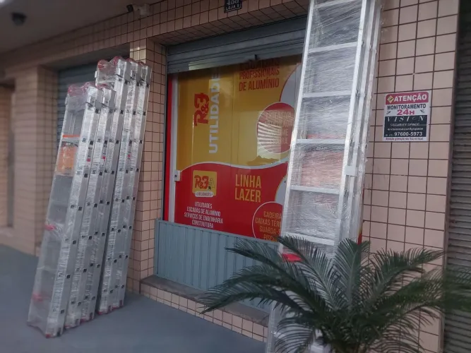 Escada Extensiva de alumínio 9x2