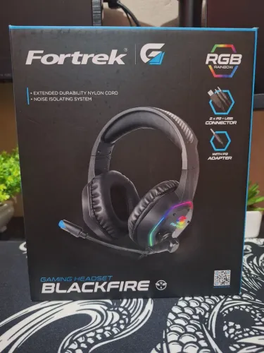 Headset Gamer Fortrek Blackfire (Seminovo)