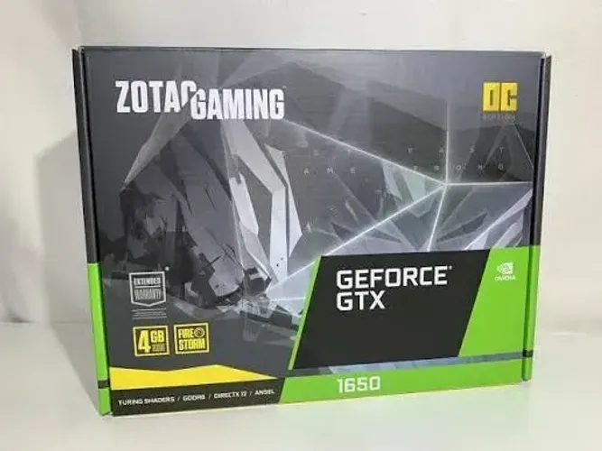 Placa De Vídeo Nvidia Zotac Gaming Gtx 1650 Oc 4gb