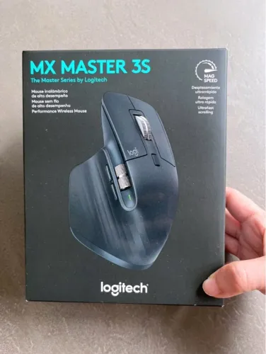 Mouse sem fio Logitech Mx Master 3s com conexão Bluetooth edição bluetooth