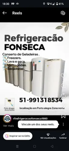 Consertos Geladeiras e Freezers .