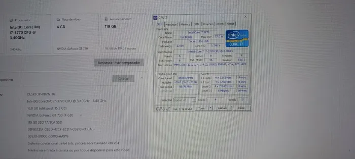 PC Gamer de Entrada Completo - Core i7 + 16GB RAM + Placa de Vídeo 4GB
