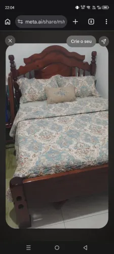 Cama estilo colonial