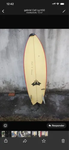 Prancha de surf quilha Reis 5.8
