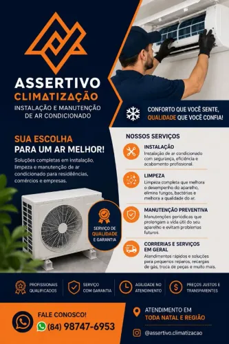Instalação de ar condicionado 