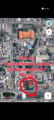 Terreno à venda, 595 m² por R$ 520.000,00 - Vila do Tinguá - Queimados/RJ