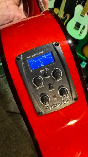 Violão nylon pra iniciante aprender Giannini NF14