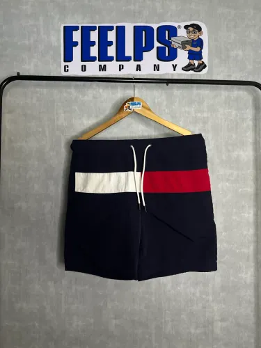 bermuda tommy hilfiger azul marinho