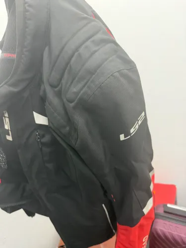 Jaqueta masculina preta impermeável moto (reforçada)