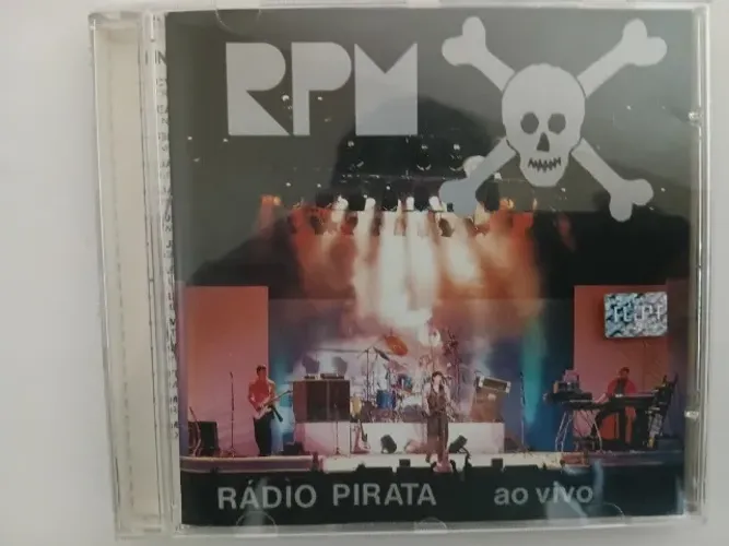 CD - RPM "Rádio Pirata Ao Vivo" Usado