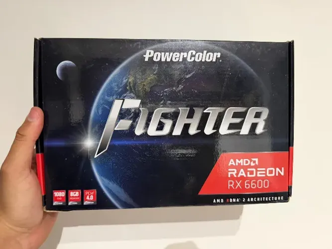 RX 6600 8GB POWERCOLOR FIGHTER - LEIA O ANÚNCIO