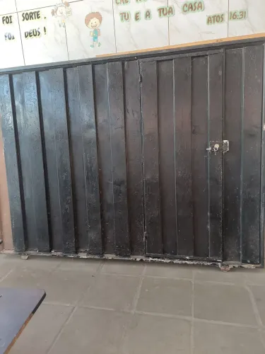 Portão galvanizado