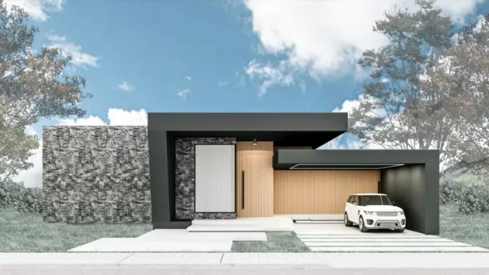 PROJETO FACHADA MODERNA
