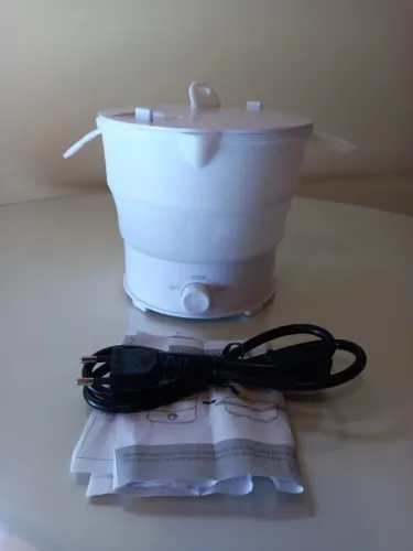 Panela elétrica para viagem