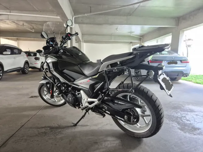 Honda NC750X Verde Militar - Toda equipada - Impecável