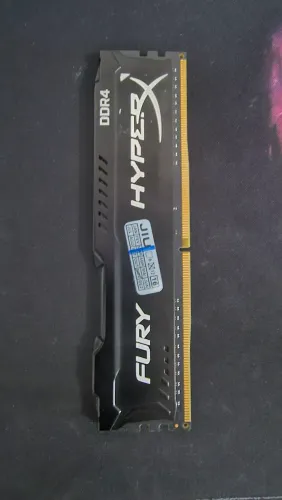 Memória RAM Fury preto 4GB 1 HyperX HX424C15FB/4