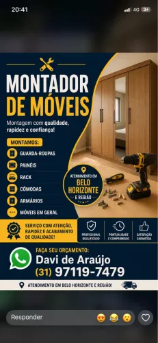 Montador de Móveis Profissional | Residenciais
