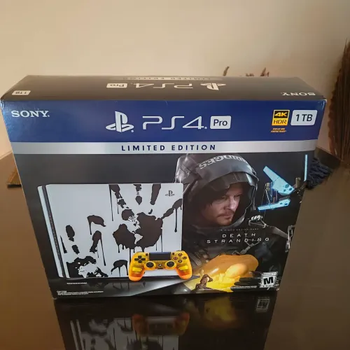Playstation 4 Pro Death stranding Limited Edition Novo Lacrado