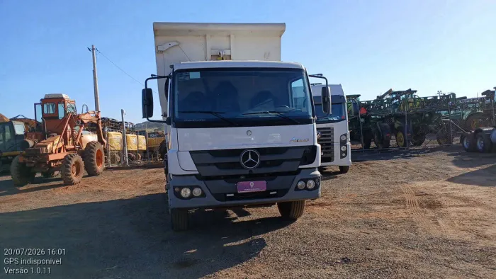 Mercedes-Benz Atego 2426/36 6X2 E5 2021/2022 Vamos Seminovos Ribeirão Preto