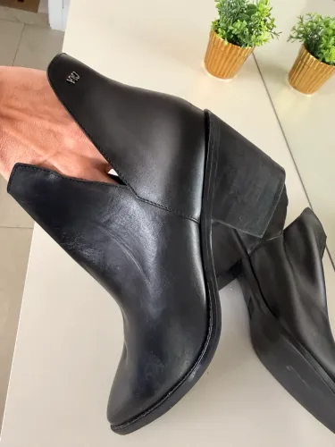 Bota em couro legítimo Wj