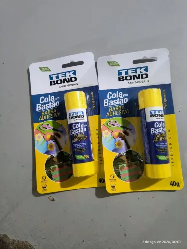 Cola Bastão Tek Bond 40g Original - Nova