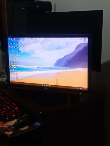 Monitor gamer LCD- AOC Speed 75HZ 1MS, full HD - 1080p/ tempos e resposta 1ms