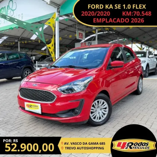 Ford KA 1.0 SE 12V Flex 4P Manual 2020
