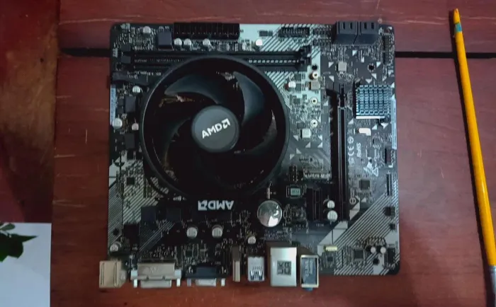 Kit Placa Mãe B450m + Ryzen 5 5500 + Adaptador Wi-fi