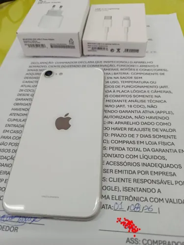 iPhone SE 2ª GERAÇÃO com garantia 60 dias