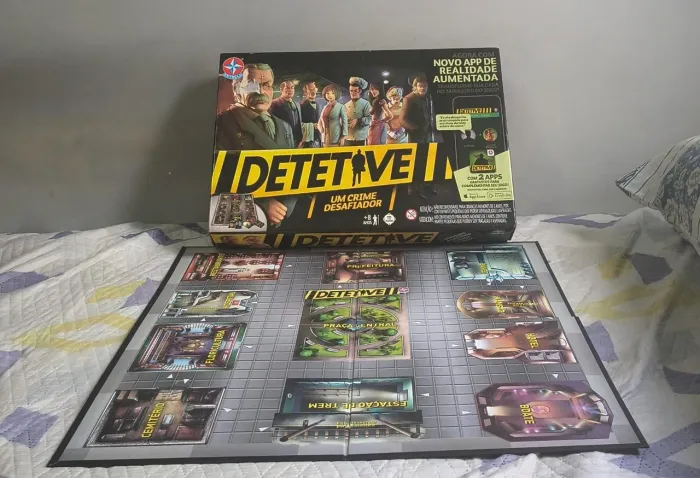 Jogo Detetive Estrela Original Completo | Ótimo Estado 