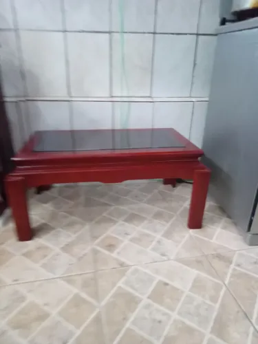 Mesa de centro de madeira 