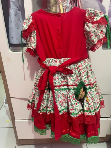 Vestido de São João infantil
