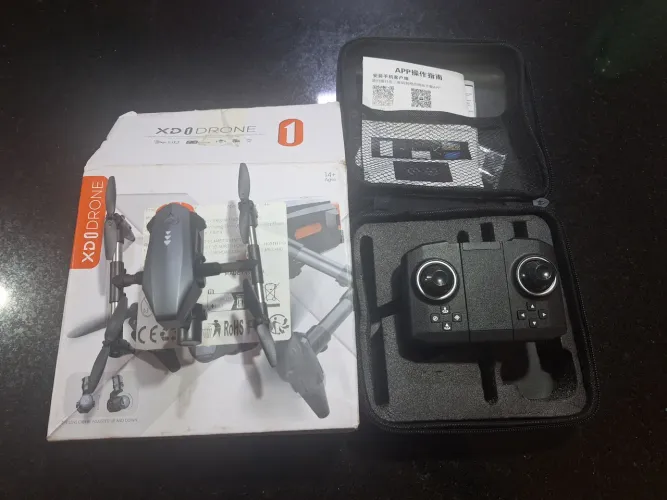 Drone XD1 duas câmeras - conectavel com smartphone