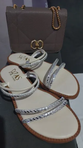 Kit Bolsa e sapato feminino em PROMOÇÃO Loja Via Bella 