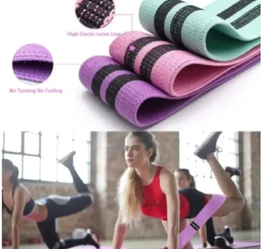 FAIXAS ELÁSTICAS DE RESISTÊNCIA PREMIUM - KIT COM 3 NÍVEIS ?
