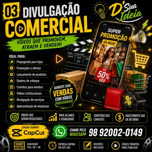 Divulgação Comercial